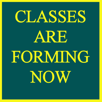 Classes are forming now